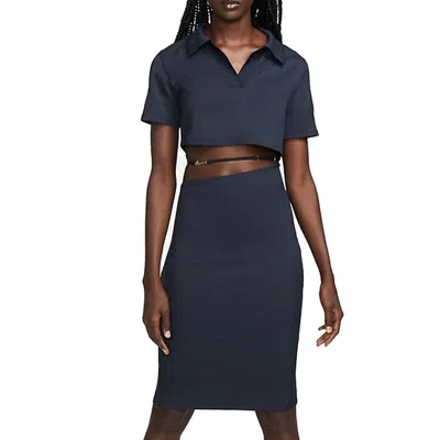 Nike (wmns)  X Jacquemus La Robe Polo Asia Sizing 'navy'