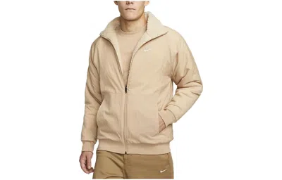 Nike Sportswear Full-zip Reversible Jacket 'beige' In Neutral