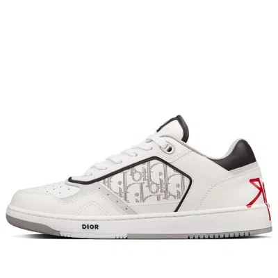 Dior And Shawn B27 Low-top Sports Shoes White/grey In Gray