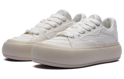 Li-ning (wmns)  Puff Platform 'beige' In White