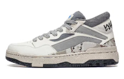 Li-ning Wave Mid 'beige Grey' In Gray