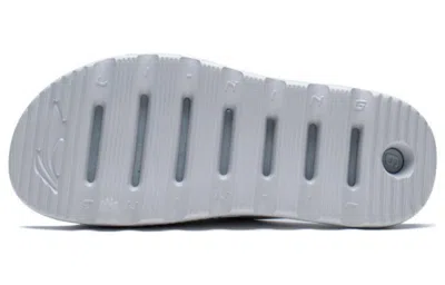 Li-ning Lnbb Sport Slides 'grey' In White