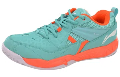 Li-ning X Tructure Soft Badminton Training 'green Blue Orange' In Multi