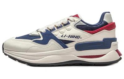 Li-ning 001 Moment V2 'white Blue Red' In Multi