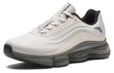 Anta Running Series Sneakers 'beige Grey' In White