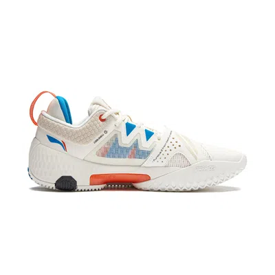 Li-ning Badfive Furious 2 'beige Blue Orange' In White