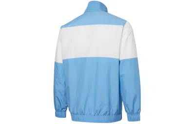 Puma Football Club Training Colorblock Jacket Couple Style Blue