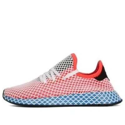 Adidas Originals (wmns) Adidas Deerupt 'red Blue' In Multi
