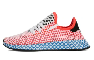 Adidas Originals (wmns) Adidas Deerupt 'red Blue' In Multi