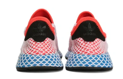 Adidas Originals (wmns) Adidas Deerupt 'red Blue' In Multi