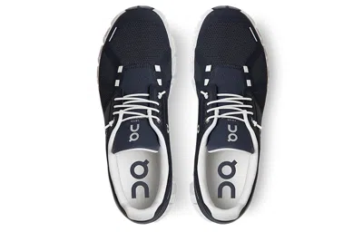 On Running Cloud 5 'midnight White' In Blue