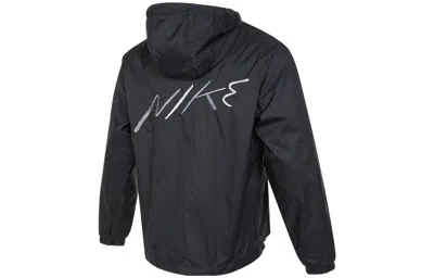 Nike Club Windbreakers Jacket 'black' In Blue