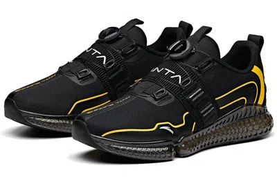 Anta X Nasa Running Sneakers 'black Yellow'