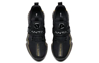 Anta X Nasa Running Sneakers 'black Yellow'