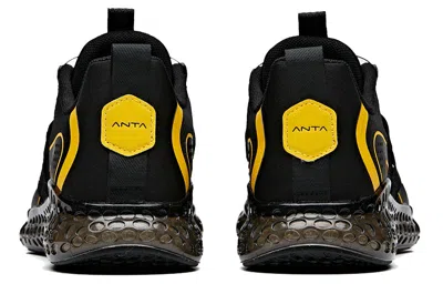 Anta X Nasa Running Sneakers 'black Yellow'