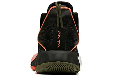 Anta Quick Battle 3 Low 'black Orange'