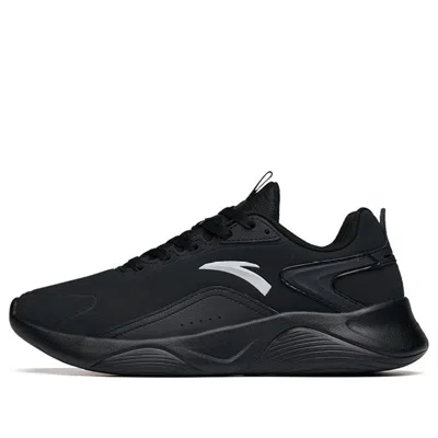 Anta Runninng Series Sneakers Leather 'black White'
