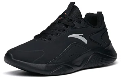 Anta Runninng Series Sneakers Leather 'black White'