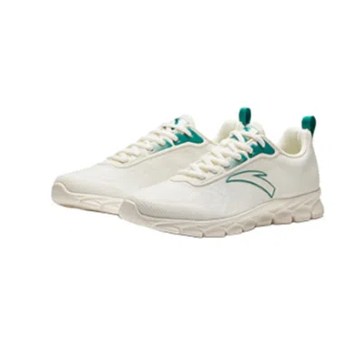 Anta Running Shoes 'white Green' In Multi