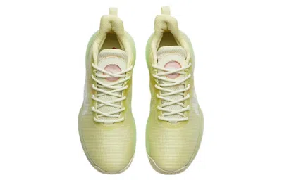 Anta A-shock Basketball Shoes 'solar Green' In Yellow