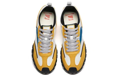 Anta Heritage Low 'yellow Blue White'