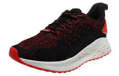 Anta (wmns)  Running Series Sneakers 'black With Red Mesh'