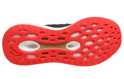 Anta (wmns)  Running Series Sneakers 'black With Red Mesh'