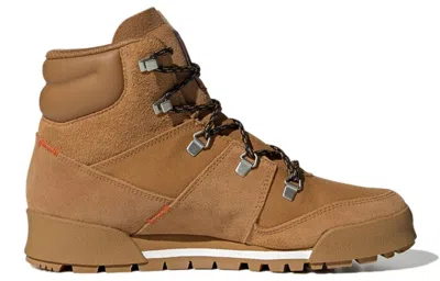 Adidas Originals (wmns) Adidas Terrex Snowpitch Cw 'brown White' In Multi