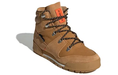 Adidas Originals (wmns) Adidas Terrex Snowpitch Cw 'brown White' In Multi