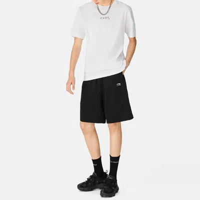 Li-ning Graphic Printed T-shirt 'white Blue'