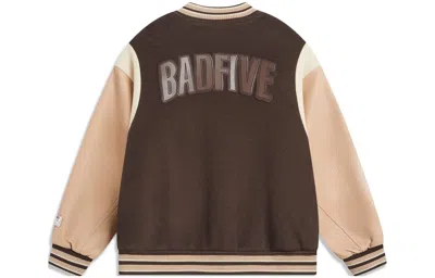 Li-ning Badfive Baseball Jacket 'brown'