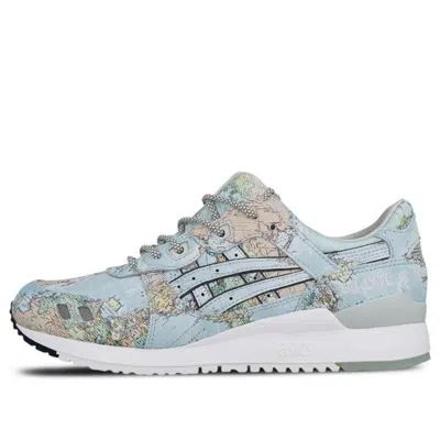 Asics X Atmos Gel-lyte 3 'world Map' In Gray