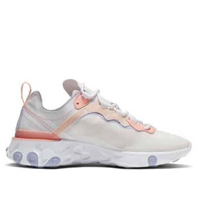 Nike (wmns)  React Element 55 'pale Pink' In Gray