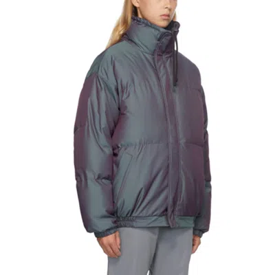 Essentials Fear Of God  Ss20 Puffer Jacket Iridescent In Blue