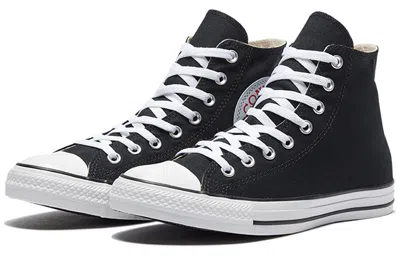 Converse Men's Chuck Taylor Hi Top Casual Sneakers From Finish Line In Black