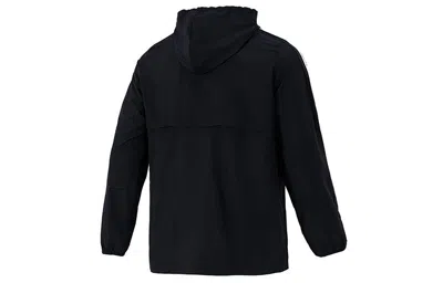 Adidas Originals Men's Adidas 3s Wb Training Sports Hooded Logo Jacket Autumn Black