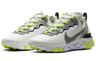 Nike (wmns)  React Element 55 Prm 'atmosphere Grey' In White