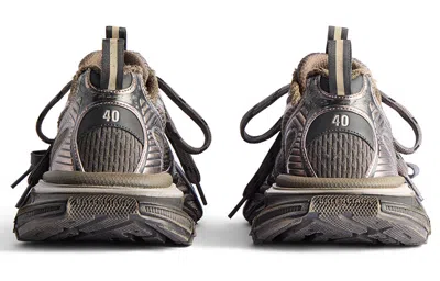 Balenciaga 3xl Panelled Sneakers In Brown