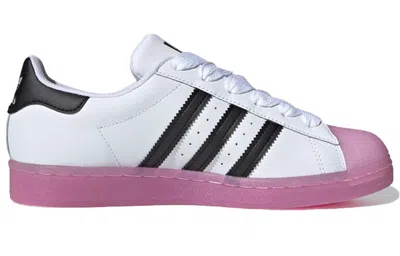 Adidas Originals (wmns)adidas Superstar 'white Black Shock Purple' In Multi