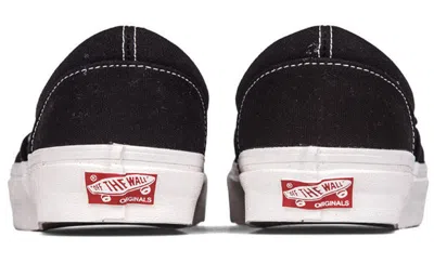 Vans Vault Og Classic Slip-on Lx Sneakers In Black