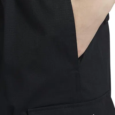 Nike Everything Mid-rise Cargo Pants In Black In Black
