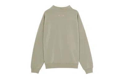Essentials Fear Of God  Ss22 Long Sleeve Tee 'seafoam' In Gray