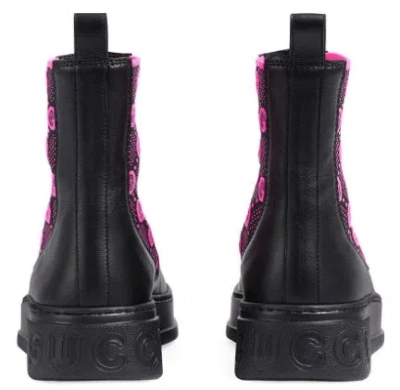 Gucci Chunky B Plot With Bold Accents In Black