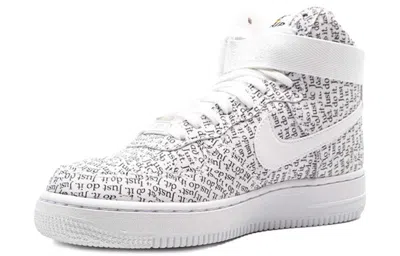 Nike (wmns)  Air Force 1 High Lx 'just Do It' In Gray