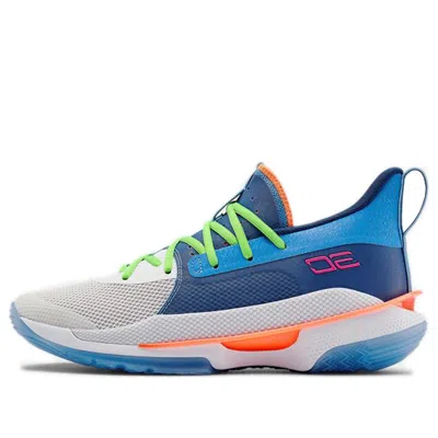 Under Armour Curry 7 'super Soaker' In Blue