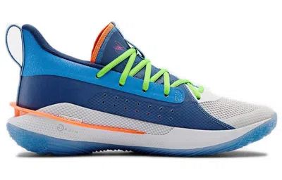 Under Armour Curry 7 'super Soaker' In Blue