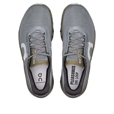 On X Pleasures X The Loop Cloudmster 2 Sneakers In Gray