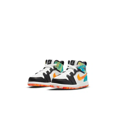 Air Jordan (td)  1 Mid Se 'drip' In Multi