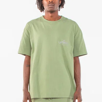 Essentials Fear Of God  X Union La Fw21 Vintage Tee Army In Multi