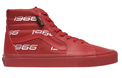 Vans Sk8-hi Cordura '1966' In Red